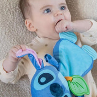 Stitch Sensory Blanket with Teether - ToyTime