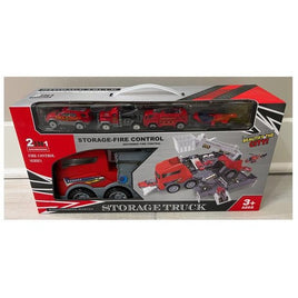 Storage Truck 2 in 1 Storage - Fire Control Engineering Series - ToyTime