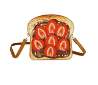 Strawberry Chocolate Toast Crossbody Bag - ToyTime