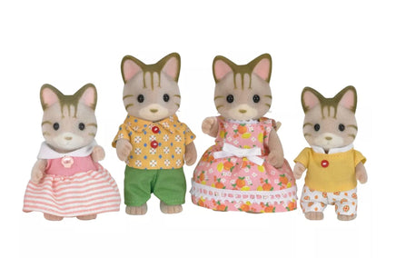 Striped Cat Family - ToyTime