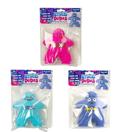 Stuck Dudes Squish and Stick Squeeze Toy - ToyTime