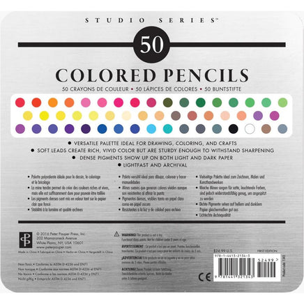 Studio Series Colored Pencil/50 set - ToyTime