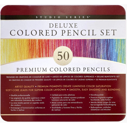 Studio Series Colored Pencil/50 set - ToyTime