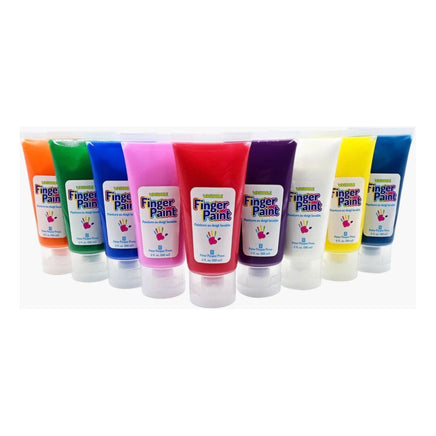 Studio Series Junior Finger Paint Set (9 Colors) - ToyTime