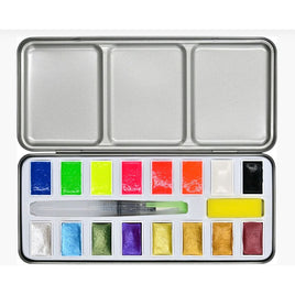 Studio Series Metallic & Neon Watercolor Paint Set - ToyTime