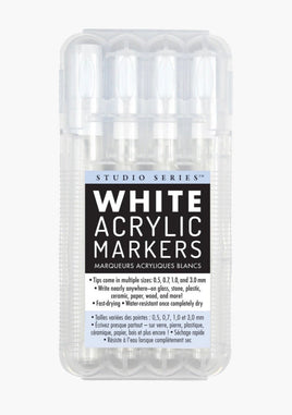 Studio Series White Acrylic Markers - ToyTime
