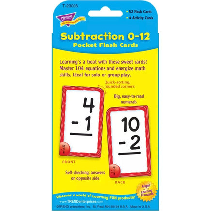 Subtraction 0 - 12 - ToyTime