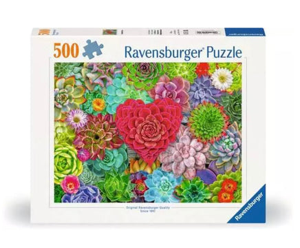 Succulent Love 500Pcs Puzzle - ToyTime