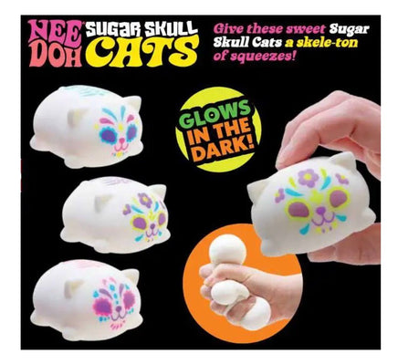 Sugar Skull Cats NeeDoh - ToyTime