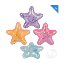 Sugar Squeezy Glitter StarFish 2.4 inch - ToyTime