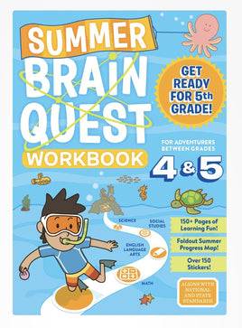 Summer Brain Quest Grades 4 & 5 - ToyTime