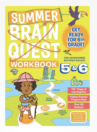 Summer Brain Quest Grades 5 & 6 - ToyTime