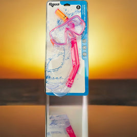 Sunsport Mask and Snorkel For Child Color Red - ToyTime