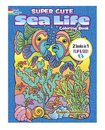 Super Cute Sea Life Coloring Book - ToyTime