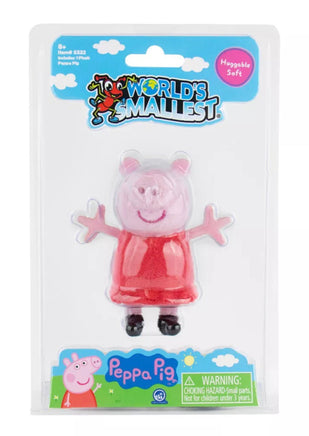 Super Impulse World's Smallest Peppa Pig Plush - ToyTime