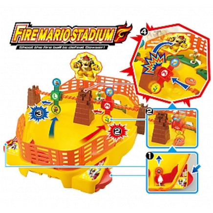 Super Mario Fire Mario Stadium - ToyTime