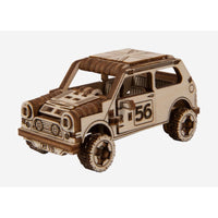 Superfast Wooden 3D Model Rally Car 1..@Hq_Kites - ToyTime