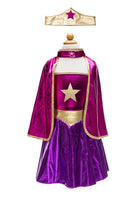 Superhero Star Dress Cape & Headpiece Size 5/6 - ToyTime