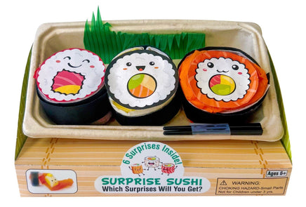 Surprise Sushi 3pc Squishy Sushi - ToyTime