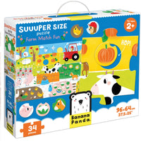 Suuuper Size Puzzle Farm Match_49108 - ToyTime