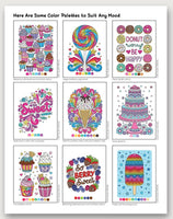 Sweets and Treats Coloring and Activity Book - ToyTime