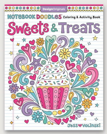Sweets and Treats Coloring and Activity Book - ToyTime