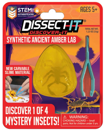 Synthetic Ancient Amber Lab - ToyTime