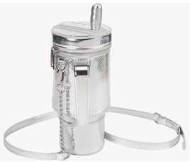 Take A Sip Water Cup Silver Crossbody - ToyTime