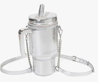 Take A Sip Water Cup Silver Crossbody - ToyTime
