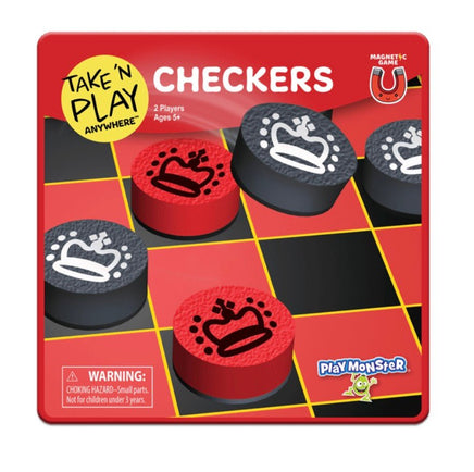 Take and Play Checkers Magnetic - ToyTime