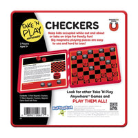 Take and Play Checkers Magnetic - ToyTime