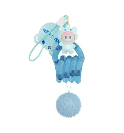 Tangle x HiddenWooo diudiu baby Abebe Bear Pendant Blind Box - ToyTime