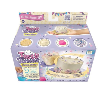 Tasty Tinies Vanilla Cake mix with Unicorn Sprinkles - ToyTime