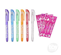 Tattoo Pen 6 inch with 3 Sheets of Stencils - ToyTime