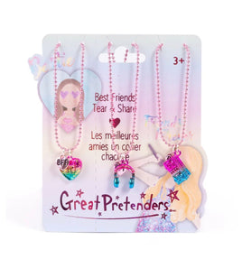 Taylor's Bestie Squad Tear & Share Necklaces 3 pcs Set - ToyTime