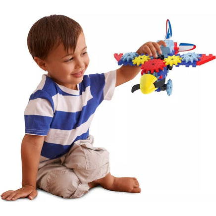 Techno Gears - Aero Trax Plane 2.0 50+ pcs - ToyTime