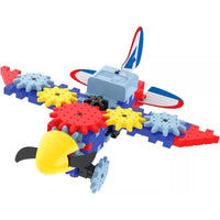 Techno Gears - Aero Trax Plane 2.0 50+ pcs - ToyTime