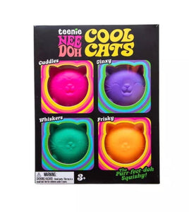 Teenie Cool Cats NeeDoh 4 - Pack - ToyTime
