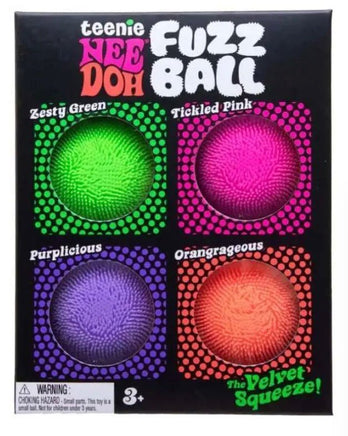 Teenie Fuzzball Needoh Multi Pack 4 pieces in one - ToyTime