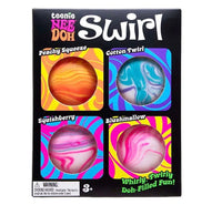Teenie Swirl Stress Ball NeeDoh 4 - Pack - ToyTime