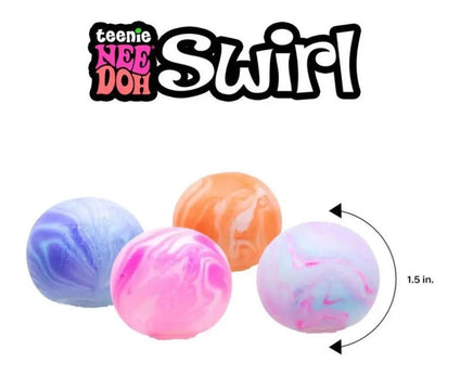 Teenie Swirl Stress Ball NeeDoh 4 - Pack - ToyTime