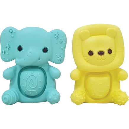 Teethimal Pop Pals - Elephant/Lion - ToyTime