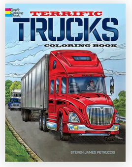 Terrific Trucks coloring book - ToyTime