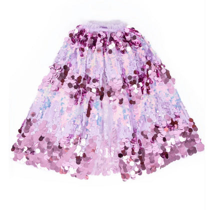 The 5th Avenue Purple Pailette Cape - ToyTime