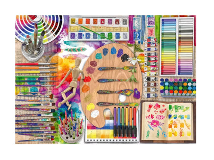 The artist's palette 500pc puzzle - ToyTime