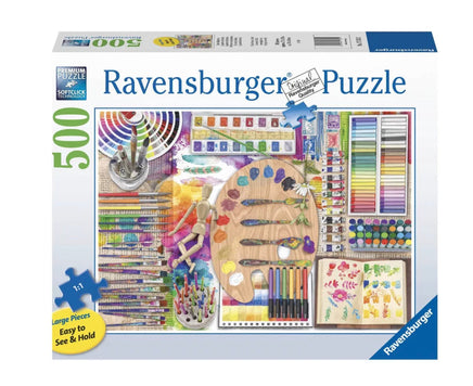 The artist's palette 500pc puzzle - ToyTime