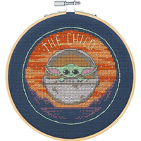 The Child Cross Stitch Hoop Kit - ToyTime