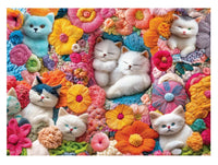 The HandCrafted Menagerie With Poster 1000pcs Jigsaw Puzzle - ToyTime