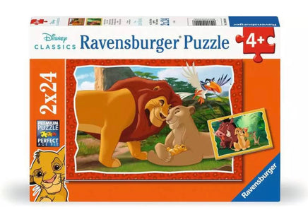 The Lion King 2x 24pc Puzzles - ToyTime