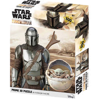 The Mandalorian Star Wars - 2 3D Jigsaw Puzzle 500pc - ToyTime